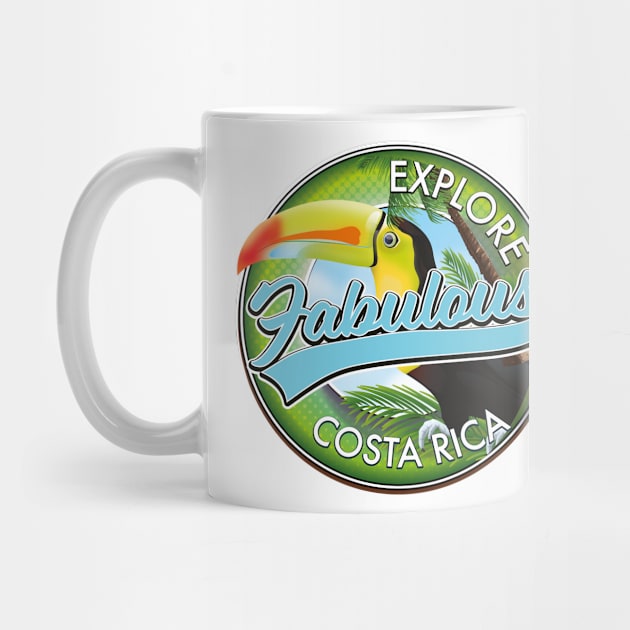 explore fabulous Costa Rica logo by nickemporium1